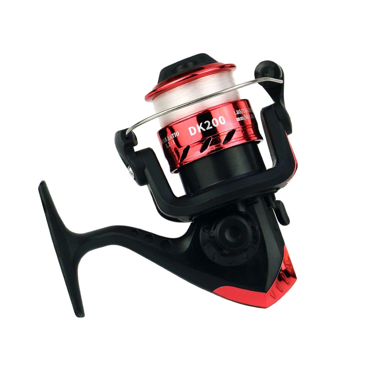 200-type With Line, Metal Reel, Rod, Folding Crank Arm, Gear Wholesale, Spinning Reel For Sea Fishing_desvips.com