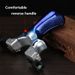 Non-Slip Shooting Bag Hunting Gradient Rubber Band Steel Ball Laser Slingshot Outdoor Blue Aiming Practice_desvips.com