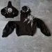 2025 New American Style Hip-Hop Skull Front And Back Print Men's High Street Autumn Winter Jacket Hoodie_desvips.com