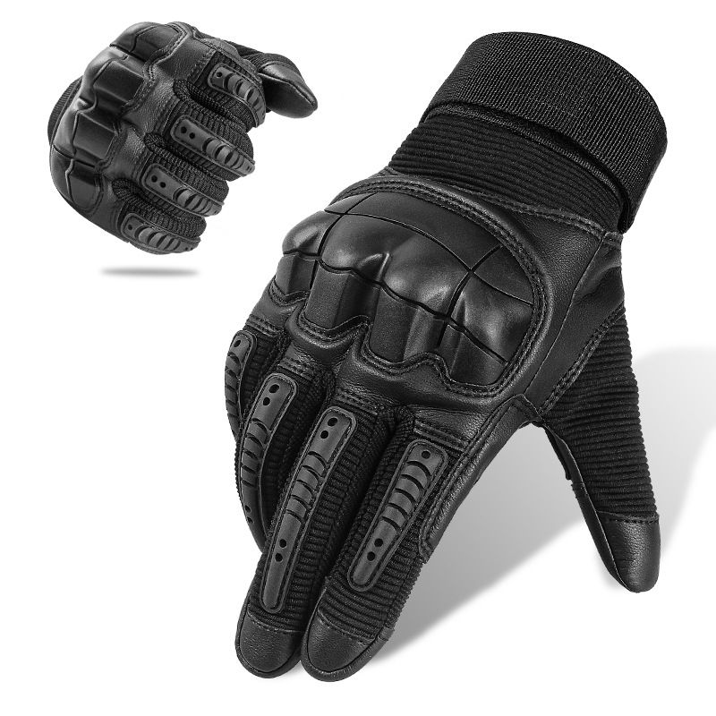 Cross-border Full Finger Tactical Outdoor Sports Cycling Anti-Slip Protective Mountaineering Touchscreen Bicycle Gloves_desvips.com