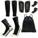 5-Piece Soccer Equipment Set For Young Adults And Children With Socks Leg Warmers Guards And Bandages_desvips.com