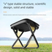 Crossbody Handbag Pencil Case Small Folding Chair Portable Outdoor Fishing Train Travel Camping Sketching Strap Stool_desvips.com