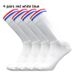 4 Pairs Of Outdoor Sports Breathable Lightweight Non Slip Silicone Striped Cycling Running Socks_desvips.com