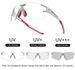 ROCKBROS Bicycle Sunglasses, Polarized Sports Glasses, UV400 Rimless Sunglasses, Shipped by DHL_desvips.com