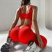 Women's High Elasticity Backless Yoga Bodysuit Tight Fitting One Piece Long Pants Fitness Wear Without Breast Pads_desvips.com