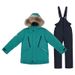Boys' Waterproof Windproof Ski Jacket Set - Outdoor Winter Sports Coat With Thermal Lining For Kids_desvips.com