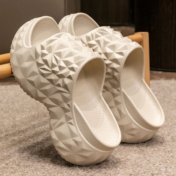 Women's 5CM Platform Flip Flops - Durian Inspired Design (Breathable EVA Material Fashionable & Comfortable)_desvips.com