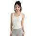 New Sports Bra For Women, Shockproof Running Ribbed Fitness Halter Neck Beautiful Back Yoga Vest Top Breathable_desvips.com