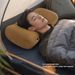Ultralight Camping Memory Foam Pillow, Travel Backpacking Pillow With Removable Cover For Neck Lumbar Support, Hiking Outdoor_desvips.com