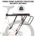ROCKBROS Full - Featured Quick - Release Aluminum Bicycle Rear Rack For 26" - 29" MTB Bikes_desvips.com