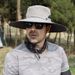 Men's Mesh Breathable Fisherman Hat - Detachable Top & UPF 50+ Sun Protection For Summer Fishing_desvips.com