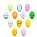 Easter Eggs Are Randomly Mixed Painted, Can Be Hung As Colorful Home Decorations, Cute Ornaments And Pendants_desvips.com