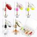 Shark Scavenger|5-piece Rotating Lure Set Long-distance Casting, Metal Spinner For Fishing Snakehead And Bass,_desvips.com