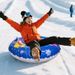 Eco-frindly PVC Round Thicknd War-rsistant Explosion-proof With Handl Sld Saf Anti-rollovr Inflatabl Ski_desvips.com