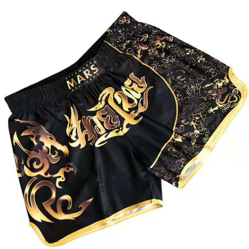 2026 Customized Muay Thai Martial Arts Gyms, Professional Boxing Sanda Training Competition Fighting Shorts Fitness, For Both_desvips.com
