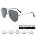 Polarized For Men Fashion Large Frame Double Bridge Metal Aviator Glasses UV Protection Glass Sunglasses_desvips.com