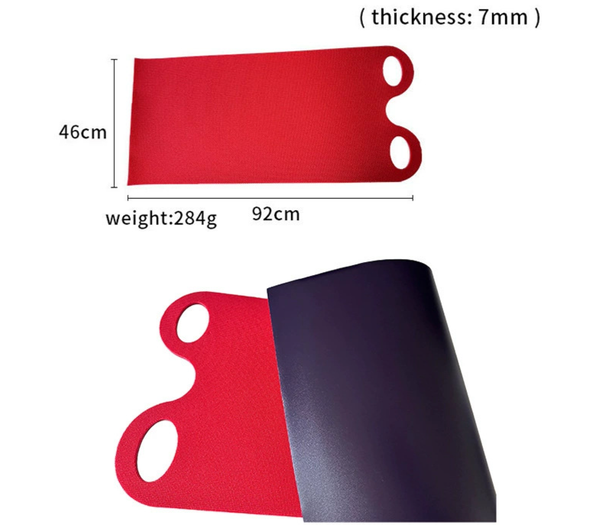 Specially Designed Outdoor Use, Rollable Snowboard, Soft Sled Board, Foam Sliding Mat, Suitable For Skiing,_desvips.com