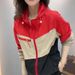Fashion Patchwork Breathable 2024 Color-Block Hooded Summer New Korean Version Thin Versatile Sun Protection Jacket_desvips.com