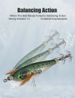 LEYDUN Luminous Eye Horizontal Jig Wood Squid BKK Hook 14pcs/Set Lures Cuttlefish Shrimp Baits_desvips.com