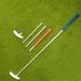 Three Section Clubs Aluminum Alloy Portable Beginner Practice Putter Golf Clubs_desvips.com