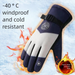 Thickened Ski Men Winter Fleece-Lined Warm Outdoor Riding Windproof Cold-Proof Touchscreen Non-Slip Gloves For Women_desvips.com