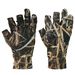 LOOGU Camouflage Hunting Gloves - Lightweight, Breathable & Non-Slip For Hunting, Fishing, Birdwatching & Photography (Tree Bark, Grass)_desvips.com