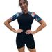 Wetsuit Long Sleeve Slim-fit Training Sunscreen Conservative One-piece Swimsuit_desvips.com