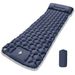 Outdoor Camping Inflatable Mattress Ultralight Air Mat With Built-in Pump Hiking Sleeping Pad Pillow_desvips.com
