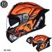 Motorcycle helmet men's and women's uncovered helmet double mirror winter tail half full cover_desvips.com