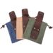 Hiking Outdoor Foraging Fruit Picking Waist-hanging Tool Bag, Jungle PU Leather Storage Bag_desvips.com