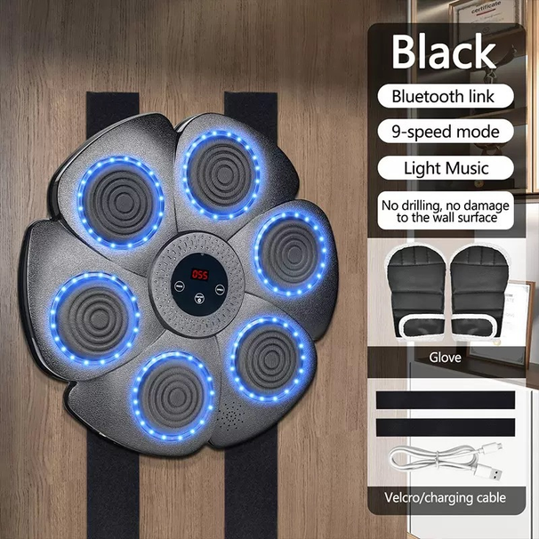 Cross-Border Upgraded Bluetooth Smart Hanging Six-Target Machine Children's Training Device Home Wall Boxing Target_desvips.com