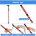 5Level Adjustable Foldable Flower-shaped Aluminum Alloy Walking Stick Portable Elderly Walking Stick Suitable For Outdoor Hiking_desvips.com