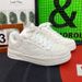 Ins Niche White Warm Casual Sports National Trend Couple Skateboard Breadboard Cotton Shoes Versatile_desvips.com