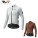 ROCKBROS Women's Winter Thermal Cycling Jersey, Long-sleeved Cycling Jersey, Cycling Clothing_desvips.com