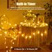 Minetom 50 LED Star String Lights, 17ft Fairy Lights Battery Operated_desvips.com