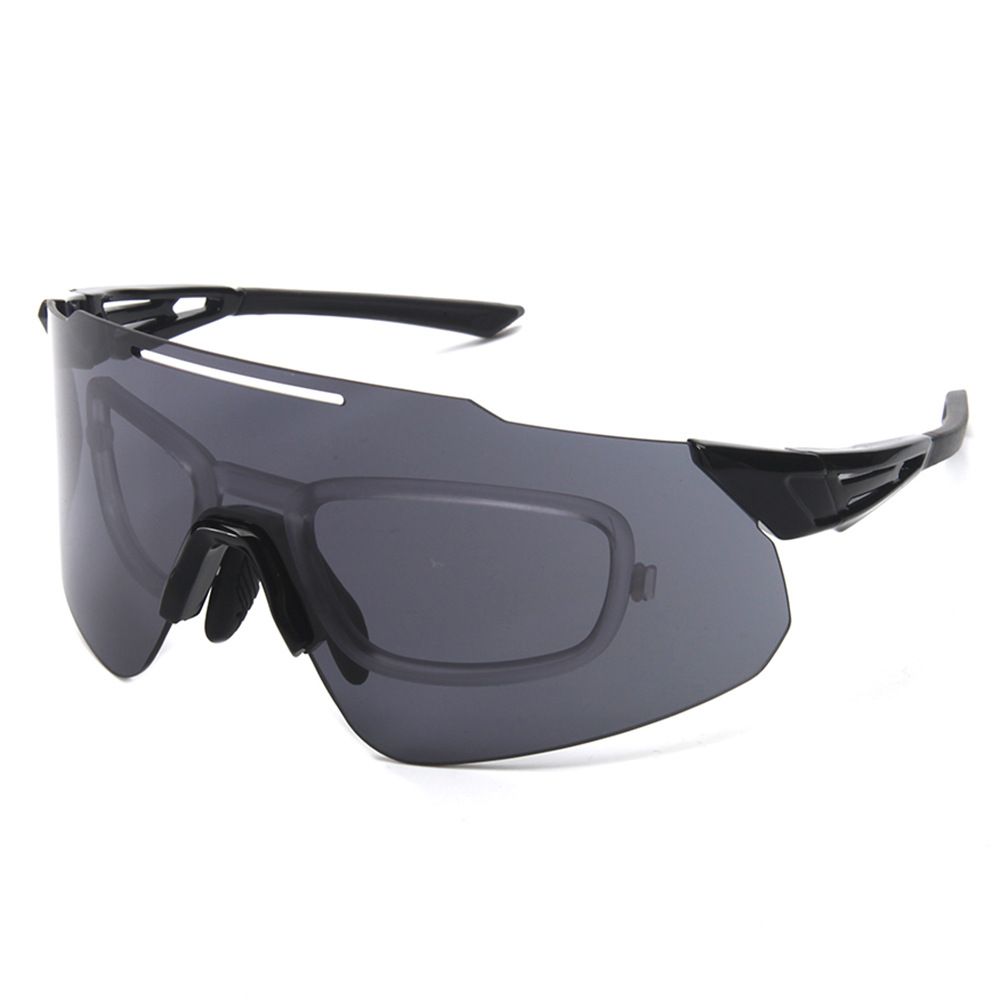 Cycling Eyewear Frameless UV400 Sports Sunglasses Unisex Cycling Hiking Glasses With Anti Slip Design_desvips.com