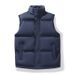 Fd012713ouma Clothing Autumn Winter New Fashion Color Block Men's Hooded Cotton Vest_desvips.com