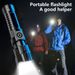 Cross-Border Hot Selling High Brightness Flashlight USB Rechargeable Telescopic Zoom Large Floodlight Handheld Outdoor_desvips.com