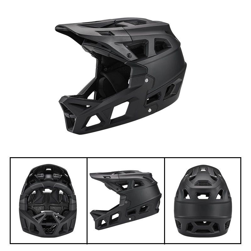 Camouflage MTB Full Face Helmet For Adults - CE Certified Downhill Mountain Bike Helmet For Off-Road Racing & Trail Riding_desvips.com