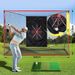Hot Selling Portable Outdoor Hitting Chipping Swing Training Golf Practice Net_desvips.com