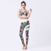 LazyZoom Printed Pants Women's Set Sports Bra Quick-Dry Fitness Yoga Outfit Women_desvips.com