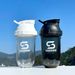 Protein powder Shaker cup Sports fitness cup Milkshake cup with stirring ball plastic cup_desvips.com