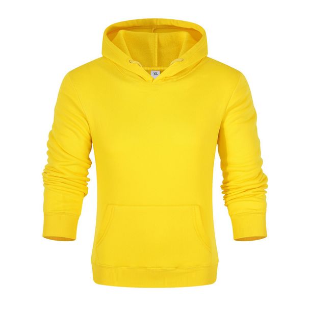 Men's Clothing Hoodies for men and women fleece solid color hoodies men's sweatshirts hooded pullovers sports casual long sleeves 12 colors_desvips.com