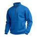 ActiveGo ActiveGo European And American Cross-Border Men's Waffle Autumn Casual Outdoor High Collar Half-Zip Pocket Pullover Long Sleeve_desvips.com