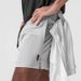 Summer Men's Lightweight, American-Style Youth Quick-Dry Sports Pants, Multi-Pocket Trendy Brand Running Training_desvips.com