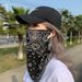 UV Protection Face Mask - Breathable Ice Silk Summer Face Cover With Adjustable Ear Loops Unisex Sun Shield For Outdoor Activities_desvips.com