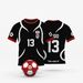 Blue Lock Cartoon Soccer Sports T Shirt Japanese Anime Cosplay Kids Football Jersey Black T-shirts Mens Summer Short_desvips.com