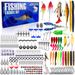 Shark Scavenger|332-piece Lure Set, Minnow Pencil Soft Bait, Bionic Set Box, Artificial Bait Fishing Gear Wholesale_desvips.com