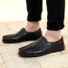 man Shoes Genuine Leather Men Casual Brand 2023 Mens Breathable Slip On Black Driving Shoes Plus Size 37-46 4 9f124_desvips.com