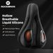 ROCKBROS bicycle saddle liquid silicone breathable saddle bicycle seat orange_desvips.com